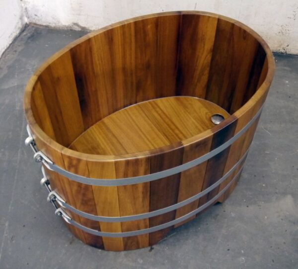 Bañera de madera BWL 100 x 72